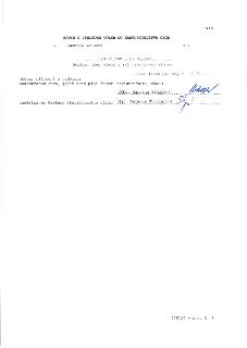 V/8
ZÁPIS O VÝSLEDKU VOLEB DO ZASTUPITELSTVA OBCE
9. Ludmila Válková 506
23:35 hod., 10.10.2026
Hodina, den, měsíc a rok vyhotovení zápisu
Počet listů přílohy…