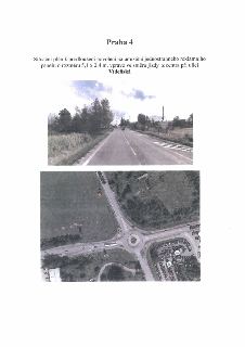 Praha 4. Situační plán k prodloužení povolení na umístění jednostranného reklamního panelu o rozměru 5,1 x 2,4 m, vpravo ve směru jízdy z centra při ulici Víde…