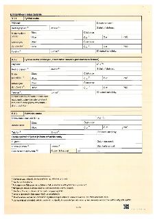 Formulář 'B.3 Identifikační údaje žadatele' rozdělený na tři sekce: B.3.1 Fyzická osoba (příjmení, jméno, datum narození, rodné příjmení, státní příslušnost, t…