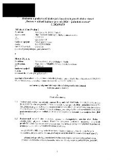 Smlouva o poskytnutí účelových finančních prostředků č. 2026/0679 mezi Městskou částí Praha 1 (Vodičkova 18, Praha 1, zastoupená Mgr. Davidem Bodečkem, MBA) a…