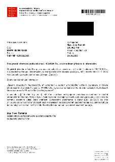 Hlavní město Praha, Magistrát hlavního města Prahy, Odbor živnostenský a občanskoprávní, Oddělení správních činností a správního trestání. Váš dopis zn./ze dne…