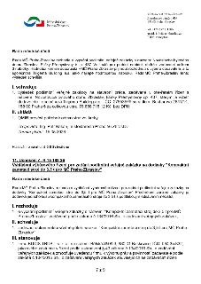 Dokument Městské části Praha-Zbraslav obsahuje dvě usnesení Rady městské části: 1. Výběr dodavatele pro 'Novostavbu bytového domu Zbraslav, Elišky Přemyslovny…