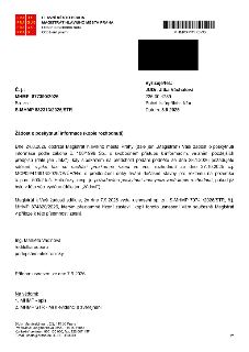 Úřední sdělení Magistrátu hlavního města Prahy, odboru stavebního řádu, ze dne 8. 9. 2026. Č. j.: MHMP 877390/2026, Sp. zn.: S-MHMP 832313/2026/STR. Předmětem…