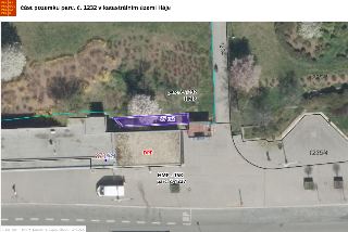 část pozemku parc. č. 1232 v katastrálním území Háje. Zobrazení ortofota a katastrální mapy, kde je vyznačena část pozemku parc. č. 1232 (HMP) o výměře 27 m2,…