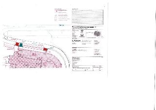 Situační výkres projektu 'Motolské onkologické centrum', ulice V Úvalu, Praha 5 - Motol. Projektanti: CASUA a DOMY ARCHITECTS. Zobrazená část stavby: SO 101 (s…