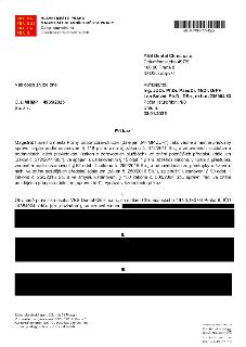 Úřední dokument (Příkaz) vydaný Magistrátem hlavního města Prahy, odborem zdravotnictví. Adresát: YES Dental Clinic s.r.o., Chlumčanské 497/5, 180 00 Praha 8.…