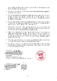 Závěrečná ustanovení smlouvy (body 4-10): 4. Změny smlouvy pouze písemnými dodatky. 5. Informace ve smlouvě nejsou obchodním tajemstvím. 6. Zveřejnění v regist…