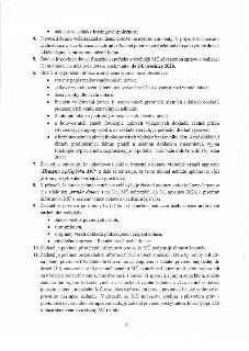 Strana 3 smlouvy o poskytnutí dotace obsahující body 4 až 11: 4. Evidence dotace v účetnictví. 5. Termín finančního vypořádání a závěrečné zprávy do 24. prosin…