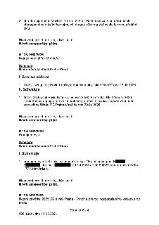Výpis z usnesení Rady městské části Praha-Vinoř ze dne 11.03.2026 (strana 2 ze 4):

1. Bod 2: Úhrada nájemného k bytu č. 1 v č.p. 249, ul. Bohdanečská v poměrn…