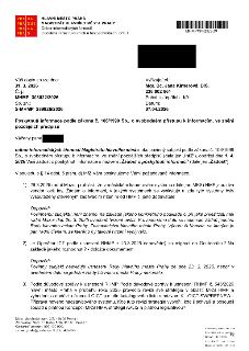 Úřední dokument Magistrátu hlavního města Prahy, Odbor informatických činností, ze dne 7. 4. 2026. Předmět: Poskytnutí informace podle zákona č. 106/1999 Sb. O…