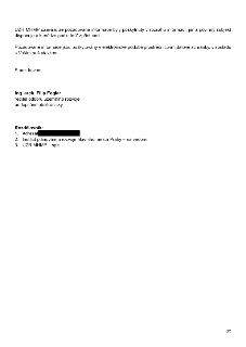 Závěrečná část úředního dokumentu UZR MHMP. Text: 'UZR MHMP uzavírá, že požadované informace byly poskytnuty v rozsahu informací, jimiž povinný subjekt disponu…