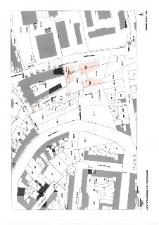 {
  "relevant": true,
  "description": "Urbanistická situace (plán zástavby) pro lokalitu Praha 8. Mapa zobrazuje katastrální parcely s čísly (např. 2385/1, 23…
