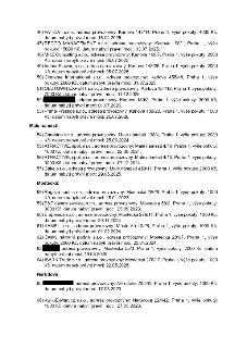 Seznam subjektů s adresami provozoven, výší pokut a daty nabytí právní moci: 46) FAT-CAT s.r.o., Karlova 147/44, Praha 1, 4000 Kč, 16.04.2025. 47) RECCO MANAGE…