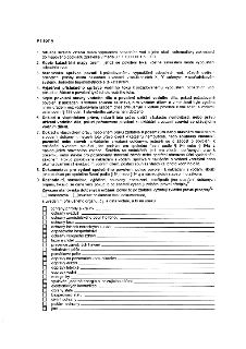 Přílohy: 1. Situace širších vztahů místa vypouštění odpadních vod a jeho okolí, schematicky zakreslená do mapového podkladu... 2. Kopie katastrální mapy území.…