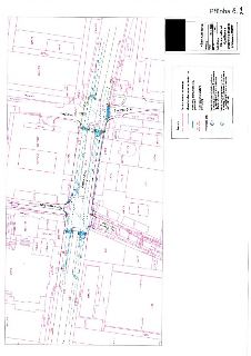 Situační nákres dopravního značení a světelné signalizace v ulici Kolbenova. Dokument obsahuje: název 'Příloha č. 2', projekt 'Situace světelné signalizace a d…
