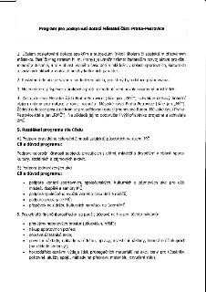 Program pro poskytnutí dotací Městské části Praha-Petrovice. 1. Účelem je podpora aktivit pro děti, mládež a dospělé v oblasti volného času, sportu, kultury, s…