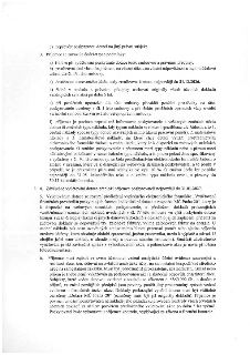 Výňatek ze smlouvy o poskytnutí dotace MČ Praha 20. Obsahuje povinnosti příjemce dotace: e) zákaz převodu dotace na jiný subjekt. Bod 3: podmínky (a) řídit se…
