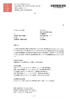 Protokol o ohledání ocelového příhradového mostu na kamenných pilířích (tzv. železniční most) přes řeku Vltavu v km 3,706, součást kulturní památky 'Soubor žel…