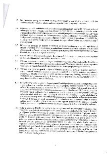 Strana 3 smlouvy o poskytnutí dotace obsahující body 3.5 až 3.12. Klíčové informace: 3.5 Zahrnutí nákladů do závěrečné zprávy. 3.6 Povinnost řádného vedení úče…