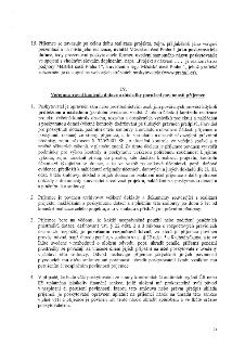 Text dokumentu obsahující bod 15 a článek IV. 'Veřejnosprávní kontrola dotace a důsledky porušení povinností příjemce'. Bod 15 stanovuje povinnost příjemce uvá…