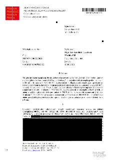 Příkaz Magistrátu hlavního města Prahy, odboru zdravotnictví, ze dne 17.05.2023, č. j. MHMP 930133/2023, sp. zn. S-MHMP 1996792/2022. Adresát: Gynzde s.r.o., U…