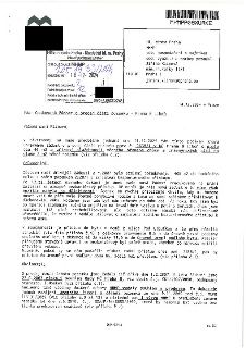 Žádost o prodej části pozemku parc. č. 2638/1 v k.ú. Praha 8 Libeň (cca 40 m2) a zřízení služebnosti věcného břemene chůze a inženýrských sítí (3 m2). Adresát:…
