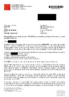 Úřední sdělení Magistrátu hlavního města Prahy, odboru územního rozvoje, ze dne 10.06.2026 (č. j. MHMP 601405/2026). Předmětem je odpověď na žádost o informace…