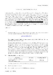 Číslo jednací: 164 D 3621/26-8. USNESENÍ - DRAŽEBNÍ VYHLÁŠKA. Soudní exekutor Mgr. Jan Svoboda, Exekutorský úřad Olomouc. Likvidace pozůstalosti zemřelého Stan…