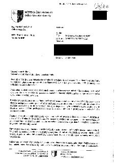 Úřední dopis Městské části Praha 11, Odbor kancelář starosty, ze dne 24.02.2026. Adresát: Ing. Patrik Paneš, Ph.D. (Odbor rozpočtu) a JUDr. Tomáš Havel, Ph.D.…