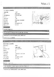 Výpis z katastru nemovitostí pro dvě parcely v k.ú. Hrdlořezy (Praha), LV 274. 1) Parcela č. 142/3, výměra 10126 m2, druh pozemku: ovocný sad. 2) Parcela č. 14…