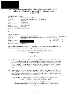 Smlouva o poskytnutí účelových finančních prostředků v rámci „Dotace v oblasti kultury pro rok 2026 – jednoleté dotace“, č. 2026/0672. Poskytovatel: Městská čá…
