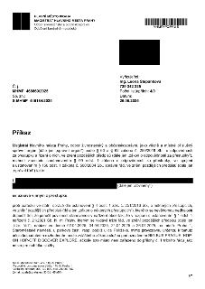 Úřední příkaz Magistrátu hlavního města Prahy, odboru živnostenského a občanskosprávního, č. j. MHMP 468869/2025, sp. zn. S-MHMP 446184/2025, ze dne 26.05.2025…