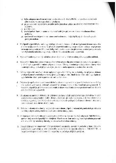 Text dokumentu obsahující právní ustanovení o ukončení smlouvy o poskytnutí dotace: c) zahájení insolvenčního řízení, d) nepravdivé údaje, e) likvidace, f) změ…