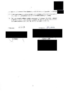 Závěrečná ustanovení smlouvy: 7.6 Smlouva je vyhotovena ve dvou stejnopisech. 7.7 Smluvní strany stvrzují, že smlouva byla sjednána svobodně. 7.8 Poskytovatel…