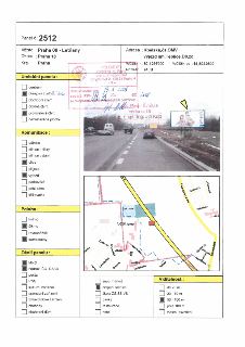 Panel č. 2512. Město: Praha 09 - Letňany, Okres: Praha 18, Kraj: Praha. Adresa: Kbelská, čs. OMV, výjezd sm. Teplice, D8, zc. WGS84 n: 50,1297000, WGS84 eo: 14…