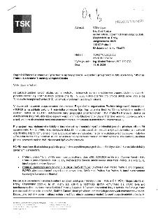 TSK, TSK/27135/26/2002 65/2026/2134/Vv, 11.6.2026. Doplnění žádosti o stanovení přechodné úpravy provozu – opatření pro provoz autobusové linky 145 mezi Prahou…