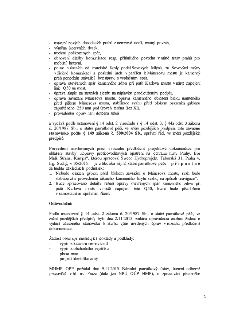 Úřední dokument obsahující podmínky a odůvodnění k opravám protipovodňových opatření. Obsah: - osazení nových dosedacích prahů z nerezové oceli, matný povrch,…