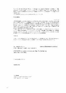 Druhá strana rozhodnutí o povolení provozování reklamního zařízení (RZ). Obsahuje: specifikaci umístění (ulice Kbelská, směr z centra, u SVO č. 904168, souřadn…