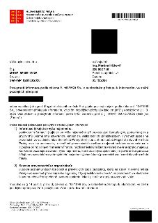 Dopis od Hlavního města Prahy, Magistrát hlavního města Prahy, Odbor majetkových agend, Oddělení využití a správy objektů ze dne 05.10.2026, č.j. MHMP 968691/2…
