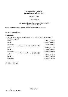 Usnesení č. 041/ZMČ/2026 ze 18. zasedání Zastupitelstva městské části Praha 14 konaného dne 25.06.2026 k 10. rozpočtovému opatření městské části Praha 14 na ro…