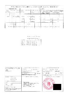 Geometrický plán pro rozdělení pozemku. Tabulka 'Výkaz dosavadního a nového stavu údajů katastru nemovitostí' obsahuje parcelu č. 373/1 (původní výměra 7866 m2…