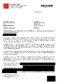 Úřední dokument Magistrátu hlavního města Prahy, odboru školství, mládeže a sportu, ze dne 08.09.2026. Předmět: Poskytnutí informace na žádost dle zákona č. 10…