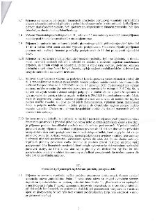 Text smlouvy obsahující body 3.7 až 4.1: 3.7 Povinnost dodržovat právní předpisy a zákaz použití prostředků na DPH. 3.8 Vrácení prostředků nezakládá právo na d…