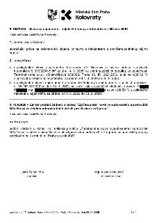 Městská část Praha-Kolovraty, Usnesení z 17. jednání Rady městské části Praha-Kolovraty, dne 23.09.2026, 4 z 4.
R 165/2026 – Sleva na nájemném - objekt Knihovn…