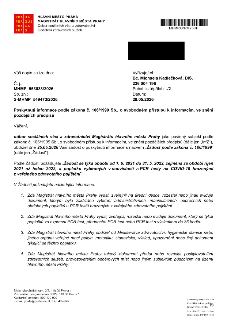 Úřední dokument Magistrátu hlavního města Prahy, Odbor sociálních věcí a zdravotnictví, ze dne 28.05.2026. Předmět: Poskytnutí informace podle zákona č. 106/19…