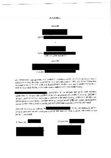 Plná moc udělená manželům (zmocnitelé) advokátce (zmocněnkyně) k zastupování ve všech právních věcech týkajících se majetkového vypořádání části pozemku parc.…