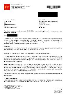 Úřední dokument Magistrátu hlavního města Prahy, odboru územního rozvoje, ze dne 28. 08. 2026. Předmět: Poskytnutí informace podle zákona č. 106/1999 Sb., o sv…