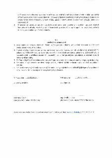 Závěrečná ustanovení smlouvy (článek VII.): 1. Smlouva nabývá platnosti dnem podpisu a účinnosti zveřejněním v registru smluv. 2. Právní vztahy se řídí zákony…