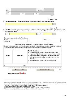 Formulář pro identifikaci osob a bankovní spojení vlastníka. Obsahuje sekce: 1. Kontaktní údaje (Jméno, Příjmení, Funkce, Mobil, Telefon, Email, Titul před jmé…