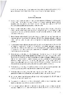 VI. Závěrečná ustanovení smlouvy: 1. Souhlas se zveřejněním informací dle zákona č. 106/1999 Sb. 2. Souhlas se zveřejněním smlouvy v Centrální evidenci smluv.…